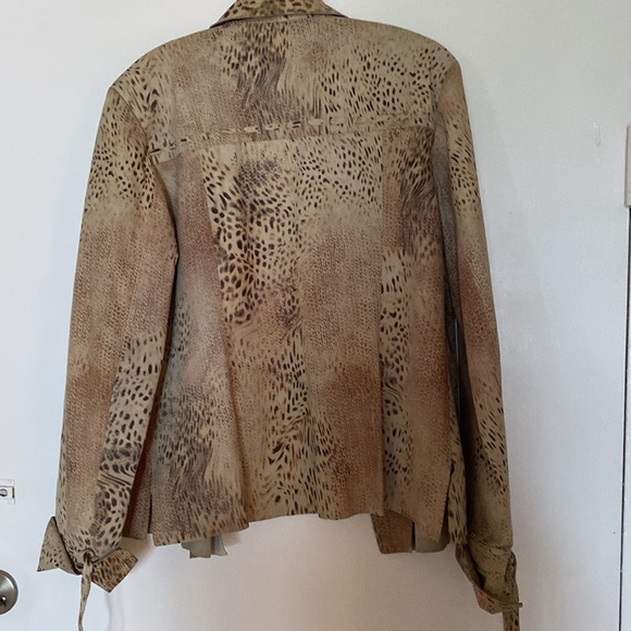 Beautiful real Leather Leopard Skin coat from Argentina. - Picture 4 of 8